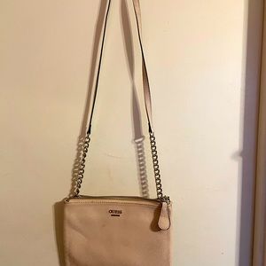 Baby pink GUESS purse